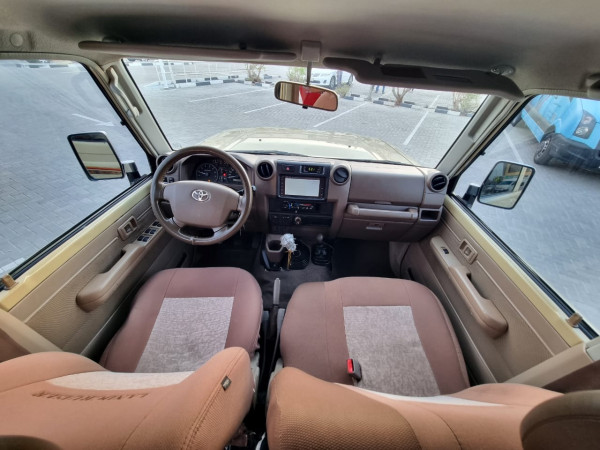 Toyota Land Cruiser HardTop 2012/ Brown(L) LHD Petrol MT SUV 4WD view 4