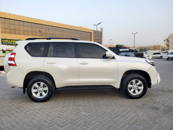 Toyota LAND CRUISER PRADO 2014/ White LHD Petrol AT SUV 4WD view 2