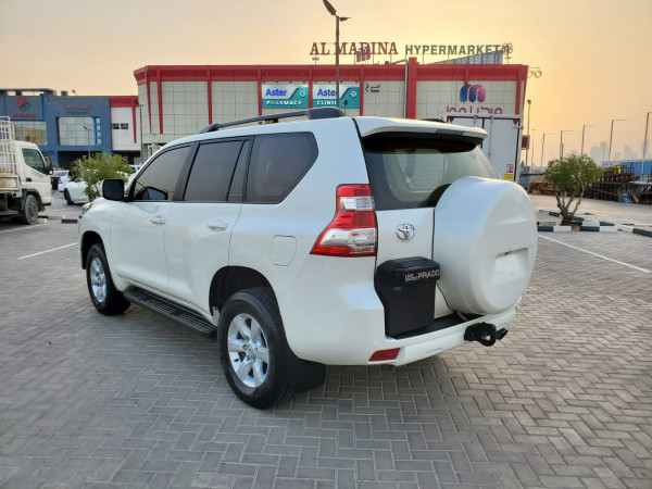 Toyota LAND CRUISER PRADO 2014/ White LHD Petrol AT SUV 4WD view 3