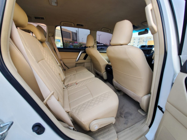 Toyota LAND CRUISER PRADO 2014/ White LHD Petrol AT SUV 4WD view 8