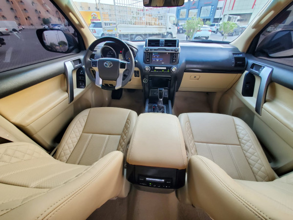 Toyota LAND CRUISER PRADO 2014/ White LHD Petrol AT SUV 4WD view 9