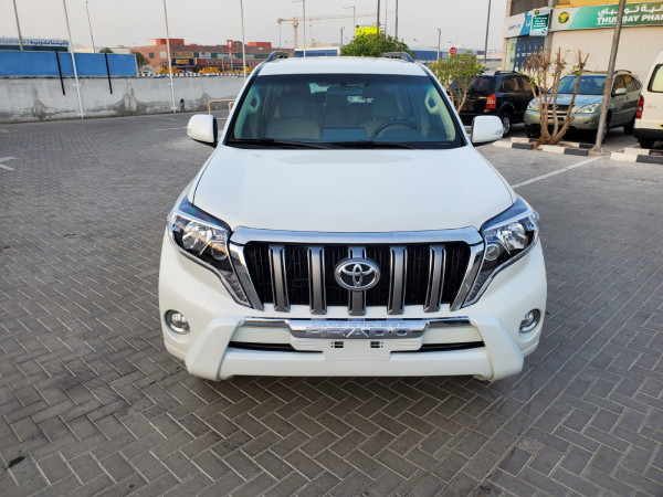 Toyota LAND CRUISER PRADO 2014/ White LHD Petrol AT SUV 4WD view 12