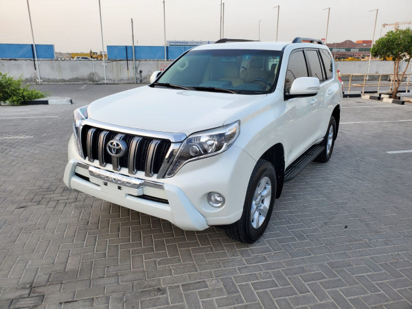 Toyota LAND CRUISER PRADO 2014/ White LHD Petrol AT SUV 4WD view 13