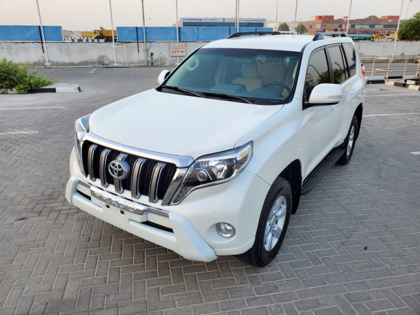 Toyota LAND CRUISER PRADO 2014/ White LHD Petrol AT SUV 4WD view 14