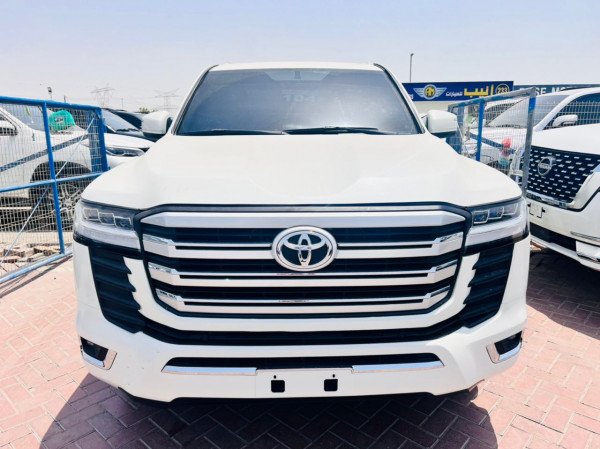 Toyota Land Cruiser 2010  White LHD Petrol AT SUV 4WD view 2