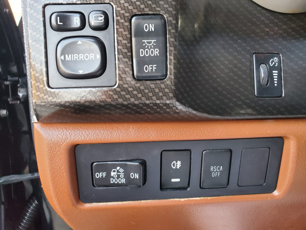 Toyota Tundra 2007  Black LHD Petrol AT Pickup 4WD view 4