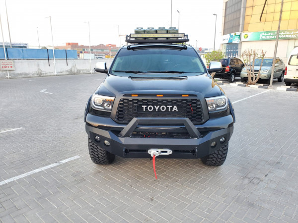 Toyota Tundra 2007  Black LHD Petrol AT Pickup 4WD view 12