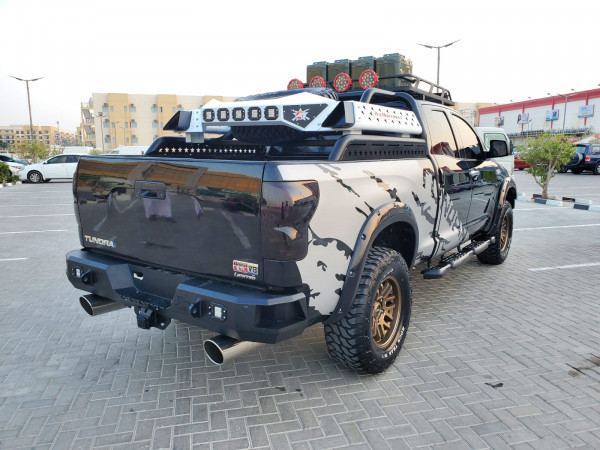 Toyota Tundra 2007  Black LHD Petrol AT Pickup 4WD view 16