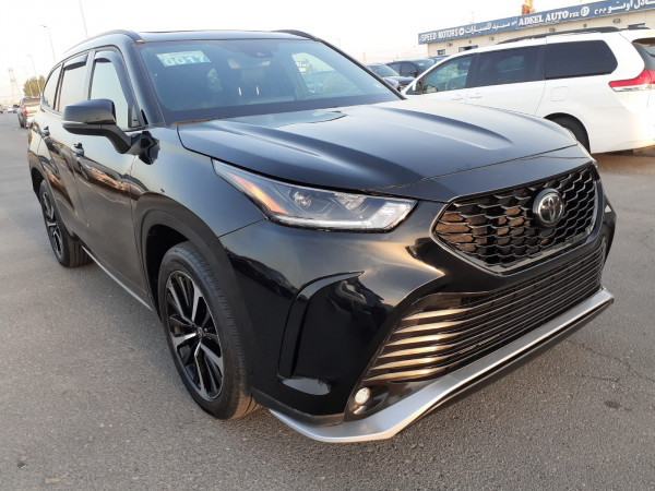 Toyota Highlander 2021/ Black LHD Petrol AT SUV Other