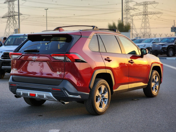 Toyota RAV 4 2022  Red LHD Petrol AT SUV Other view 12