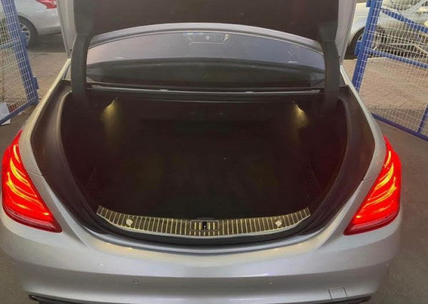 Mercedes-Benz S 550 2014/ Silver Metalic LHD Gasoline AT Sedan 2WD