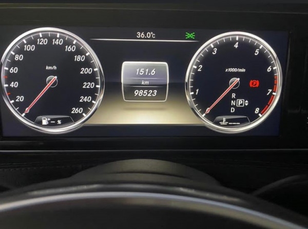 Mercedes-Benz S 550 2014/ Silver Metalic LHD Gasoline AT Sedan 2WD view 3