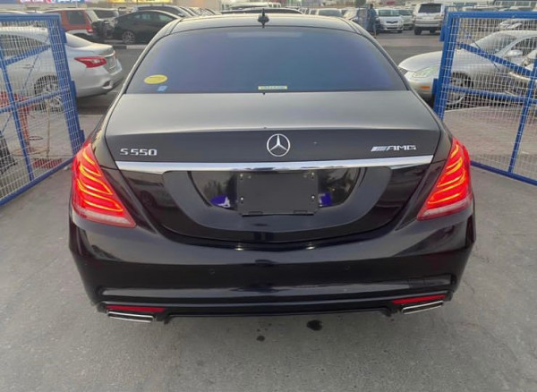 Mercedes-Benz S 550 2014  Black LHD Gasoline AT Sedan 2WD view 6