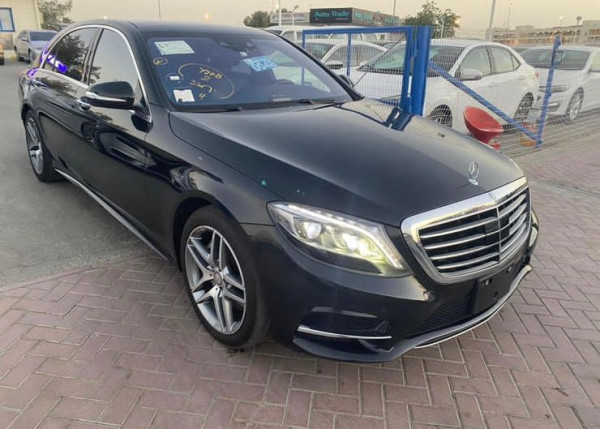 Mercedes-Benz S 550 2014  Black LHD Gasoline AT Sedan 2WD view 7