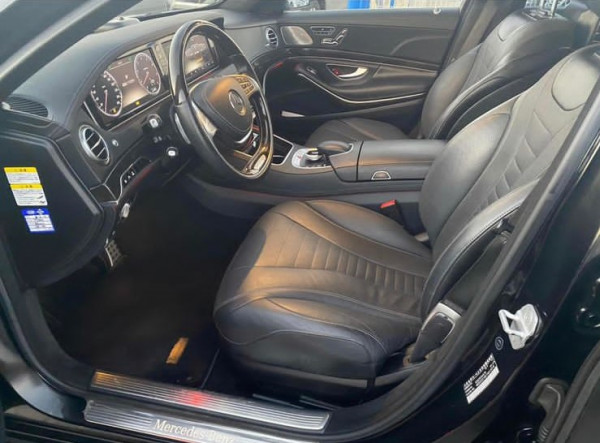 Mercedes-Benz S 550 2014  Black LHD Gasoline AT Sedan 2WD view 8