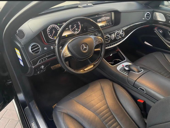 Mercedes-Benz S 550 2014  Black LHD Gasoline AT Sedan 2WD view 9