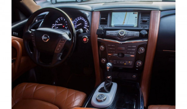 Nissan Patrol 2010  Black LHD Petrol AT SUV 4WD view 2
