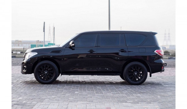 Nissan Patrol 2010  Black LHD Petrol AT SUV 4WD view 3