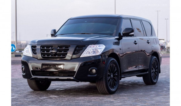 Nissan Patrol 2010  Black LHD Petrol AT SUV 4WD view 5