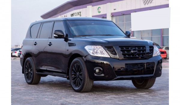 Nissan Patrol 2010  Black LHD Petrol AT SUV 4WD view 13