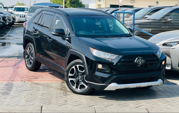 Toyota RAV 4 2019  Black RHD Gasoline AT SUV 2WD view 14