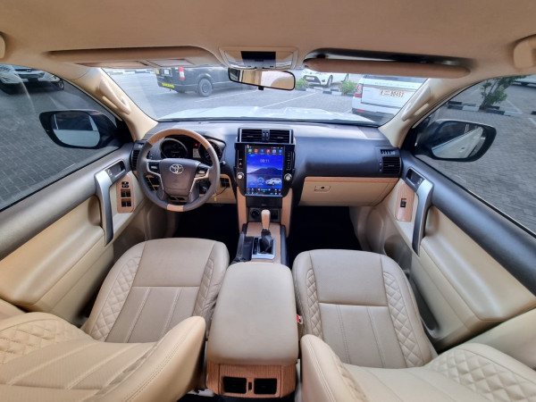Toyota Prado 2016  White LHD Petrol AT SUV 4WD view 2