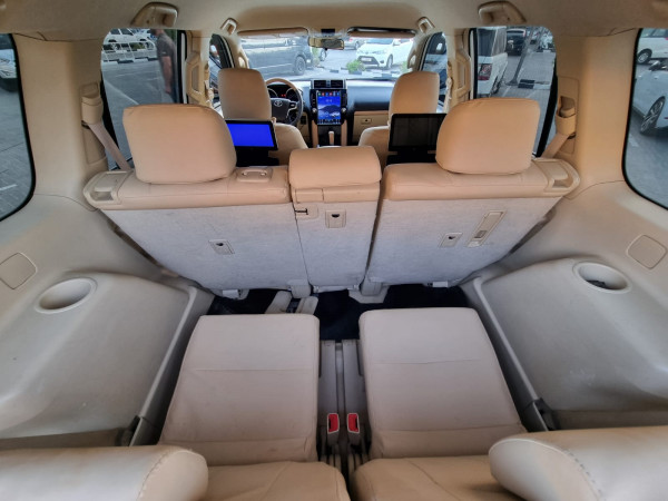 Toyota Prado 2016  White LHD Petrol AT SUV 4WD view 3