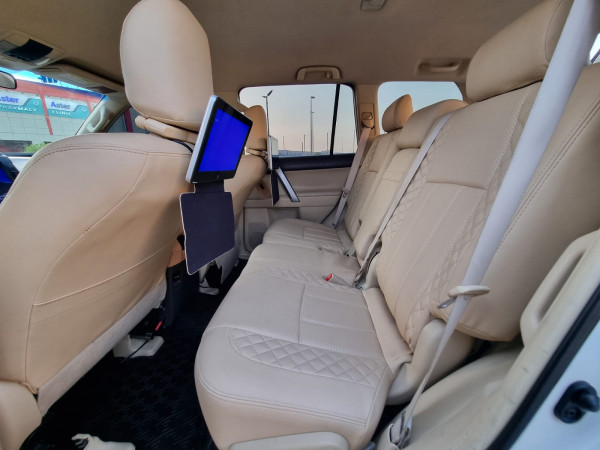 Toyota Prado 2016  White LHD Petrol AT SUV 4WD view 4