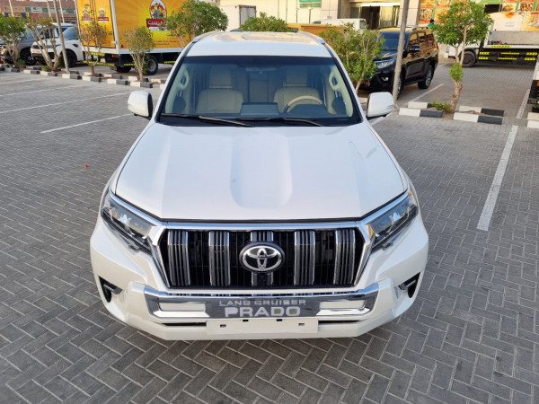 Toyota Prado 2016  White LHD Petrol AT SUV 4WD view 6