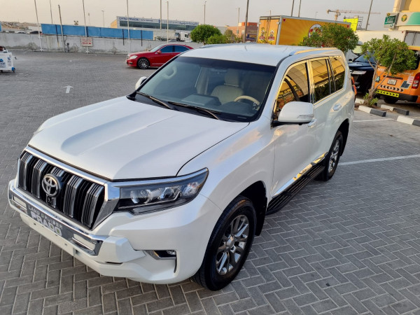 Toyota Prado 2016  White LHD Petrol AT SUV 4WD view 10