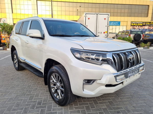 Toyota Prado 2016  White LHD Petrol AT SUV 4WD view 11