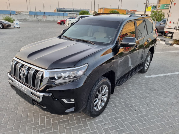 Toyota Prado 2018/ Black LHD Petrol AT SUV 4WD