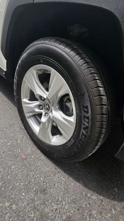 Toyota RAV 4 2019  White LHD Petrol AT SUV 4WD view 16