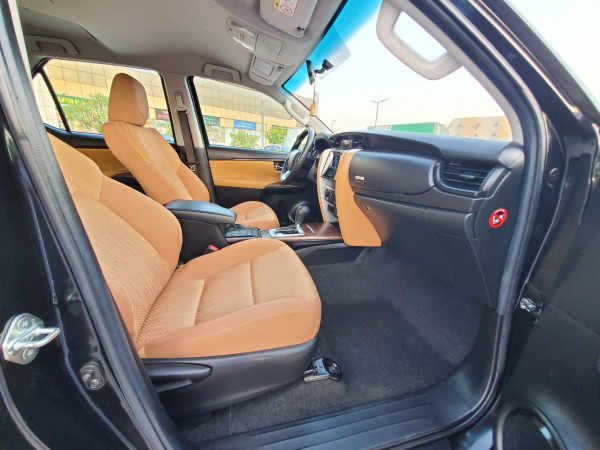 Toyota Fortuner 2019  Black LHD Petrol AT SUV 4WD view 2