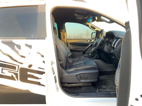 Ford Ranger 2021/ White RHD Diesel AT Pickup 4WD view 3