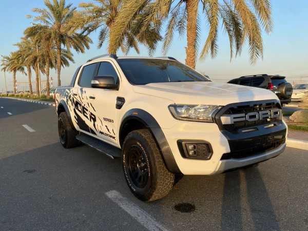 Ford Ranger 2021/ White RHD Diesel AT Pickup 4WD view 9