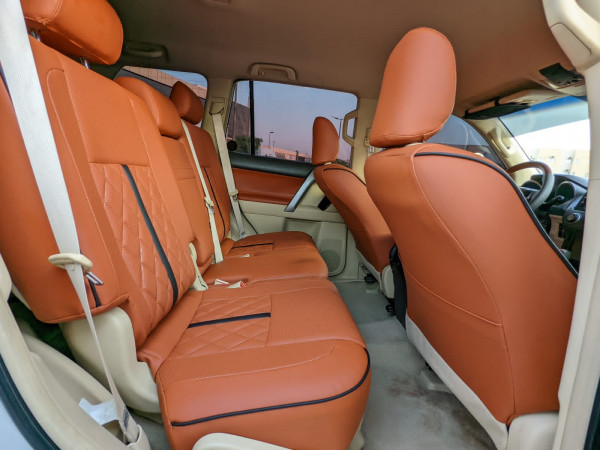 Toyota LAND CRUISER PRADO 2015  White LHD Petrol AT SUV 4WD view 7