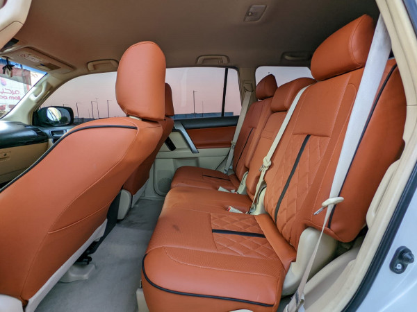 Toyota LAND CRUISER PRADO 2015  White LHD Petrol AT SUV 4WD view 8