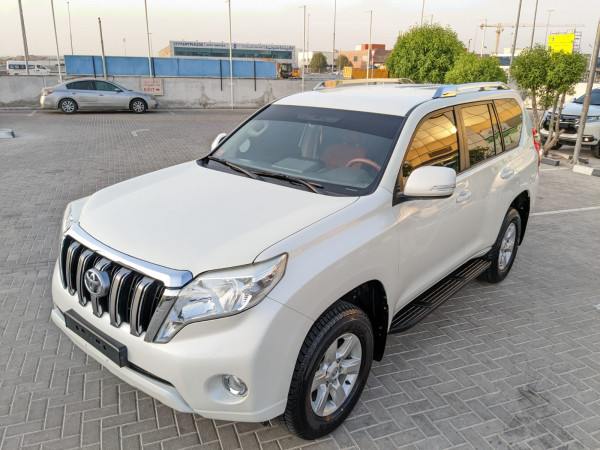 Toyota LAND CRUISER PRADO 2015  White LHD Petrol AT SUV 4WD view 12