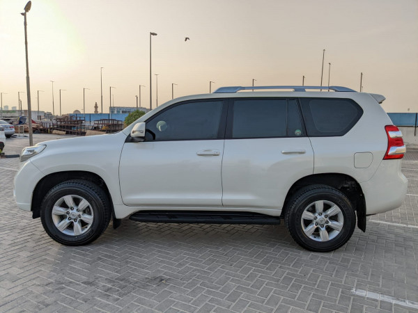 Toyota LAND CRUISER PRADO 2015  White LHD Petrol AT SUV 4WD view 16