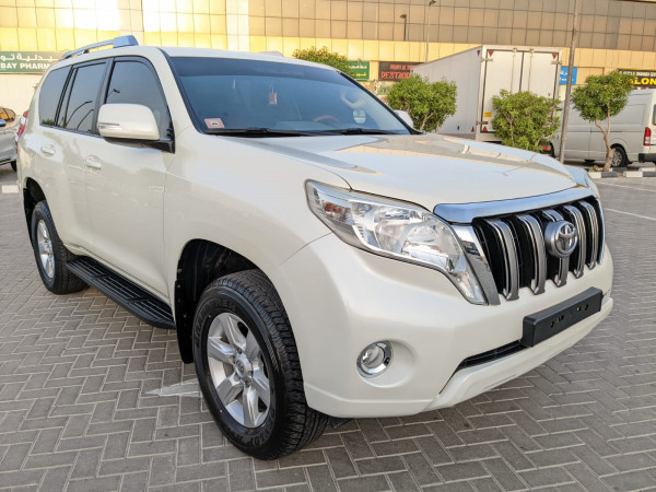 Toyota LAND CRUISER PRADO 2015  White LHD Petrol AT SUV 4WD view 23