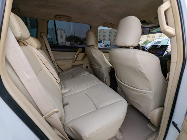 Toyota LAND CRUISER PRADO 2015  White LHD Petrol AT SUV 4WD view 15