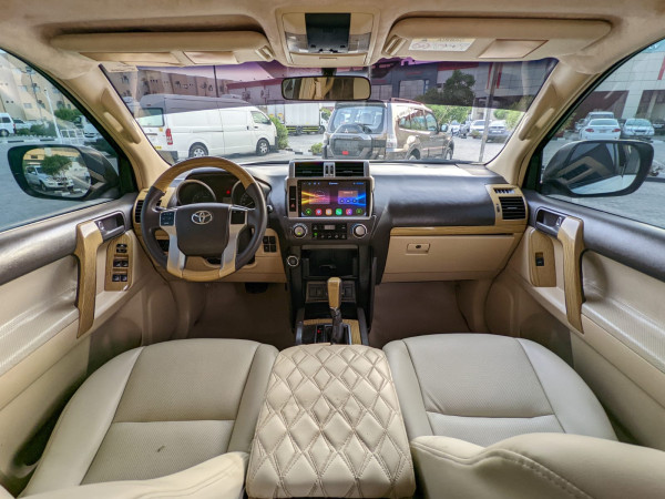 Toyota LAND CRUISER PRADO 2015  White LHD Petrol AT SUV 4WD view 17
