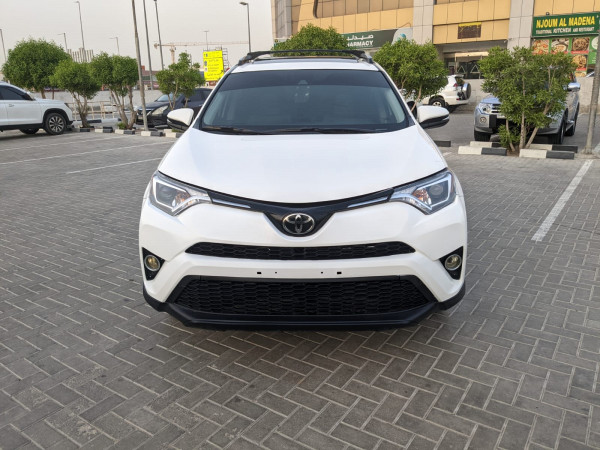 Toyota RAV 4 2018  White LHD Gasoline AT SUV 4WD view 2