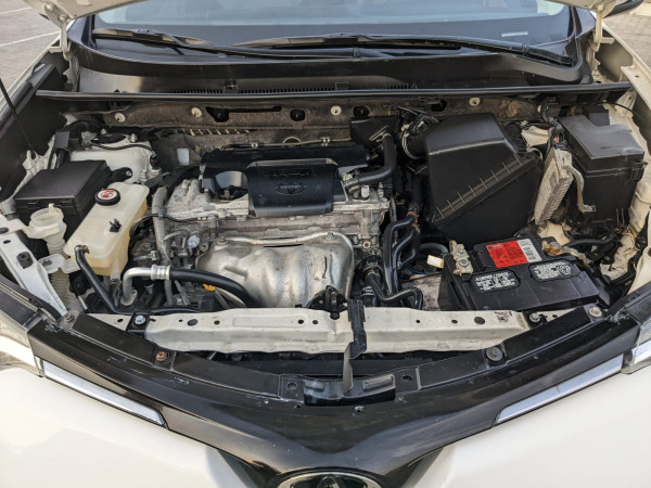 Toyota RAV 4 2018  White LHD Gasoline AT SUV 4WD view 5