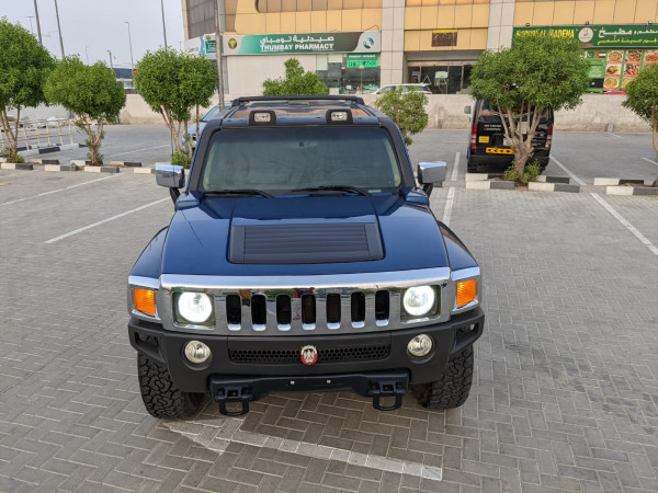 Hummer H3 2006  Blue Metallic LHD Petrol AT SUV 4WD view 3