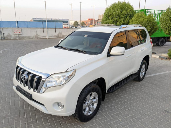 Toyota LAND CRUISER PRADO 2017  White LHD Petrol AT SUV 4WD view 2