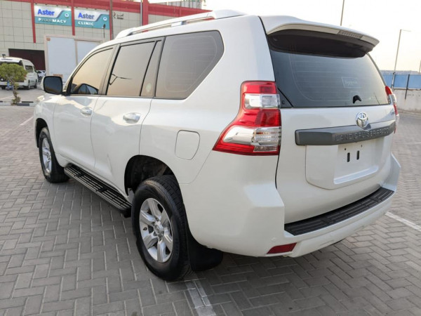 Toyota LAND CRUISER PRADO 2017  White LHD Petrol AT SUV 4WD view 12