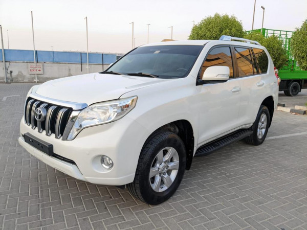 Toyota LAND CRUISER PRADO 2017  White LHD Petrol AT SUV 4WD view 20