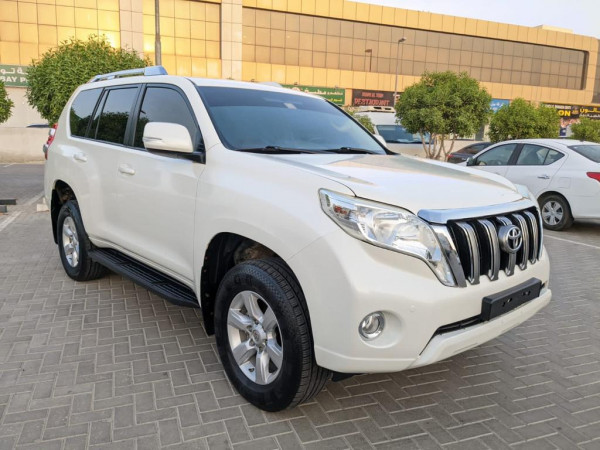 Toyota LAND CRUISER PRADO 2017  White LHD Petrol AT SUV 4WD view 22